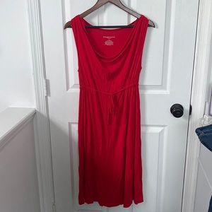 Red Maternity Dress